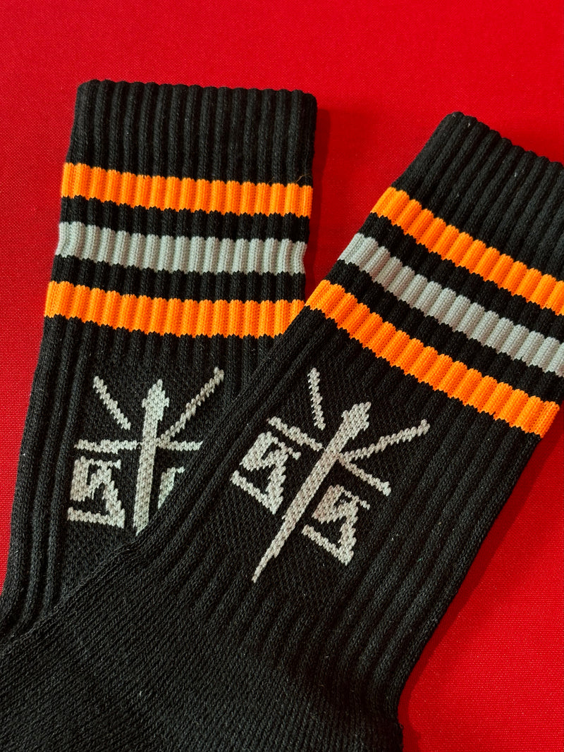 “Orange Fresh” socks 3 lines