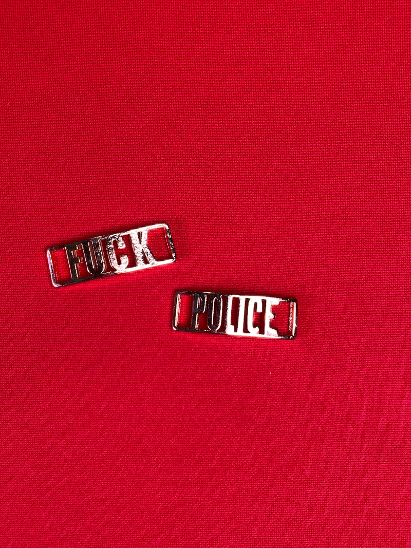 LACE LOCKS "Fuc** Police” Dorado