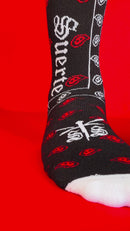 Calceta  “Paliacate red/black” Art