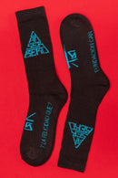 Canserbero “Blue Triangle” Sock